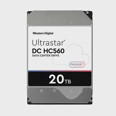 WD Tvrdi disk Ultrastar, 20 TB, 7200 okr./min, 512 MB, SAS, 3.5"